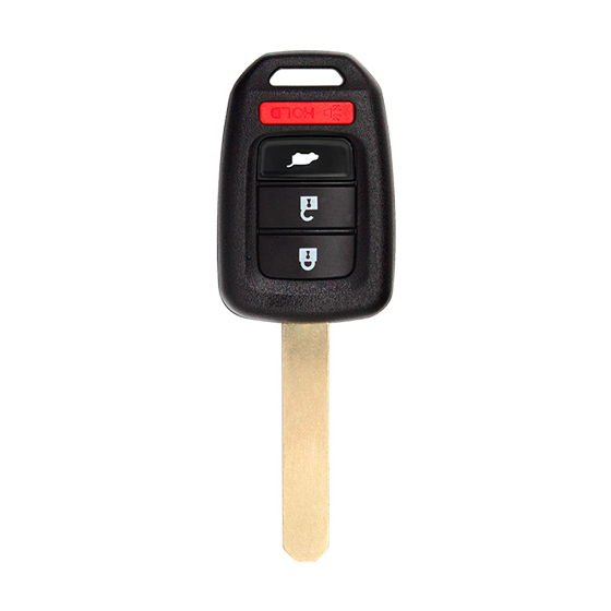 For Honda Civic-CR-V 2017-2021 4-Button MLBHLIK6-1TA (PN:35118-TLA-A00) w/Hatch Philips 47 (Honda G) NXP7938XP 433Mhz Remote Head Key #134