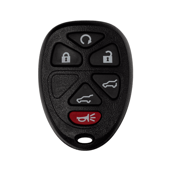 For GM 6-Button OUC60270-OUC60221 Keyless Entry Remote Shells (E ) #1810