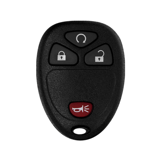 For GM 4-Button OUC60270-OUC60221 w/RS Keyless Entry Remote Shells (E ) #1781