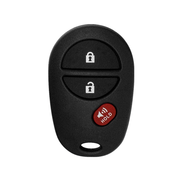 For Toyota 3-Button GQ43VT20T Keyless Entry Remote Shells #1775