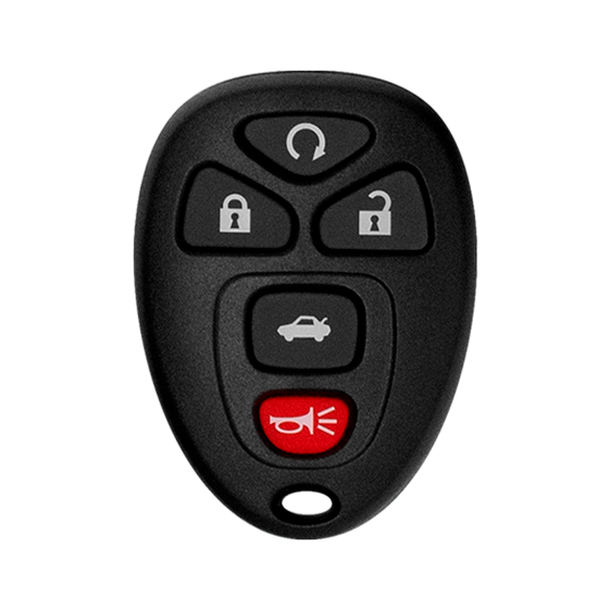 For GM 2004-2012 5-Button KOBGT04A (PN:GM227335245) w/Trunk & RS 315Mhz Keyless Entry Remote #1420