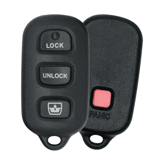 For Toyota 4-Button HYQ12BBX-BAN w/ Window Keyless Entry Remote Shells (E ) #1772