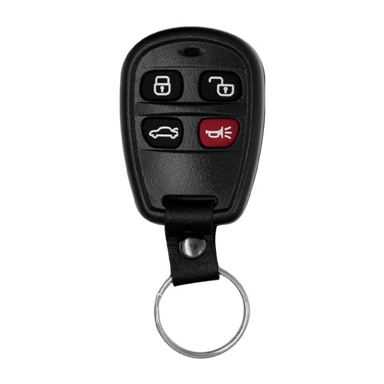For Hyundai 4-Button Keyless Entry Remote Shells #1755