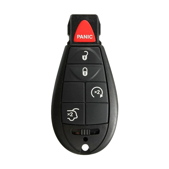 For Chrysler-Dodge-Jeep 5-Button IYZ-C01C w/Hatch & RS Fobik Smart Keys Shells #1886