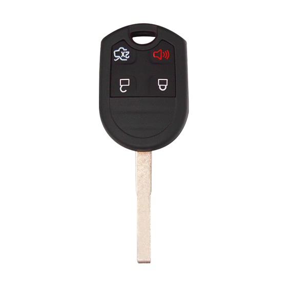 Metallo PREMIUM For Ford Fiesta 2015-2019 4-Button CWTWB1U793 (HIGH Security) w/Trunk Remote Head Key Shells (T) #1575