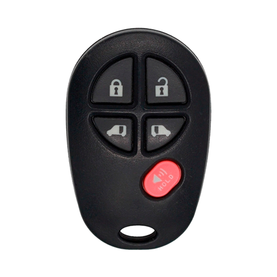 For Toyota Sienna 2004-2017 5-Button GQ43VT20T (PN:89742-AE030) w/Sliding Door 315Mhz Keyless Entry Remote #1373