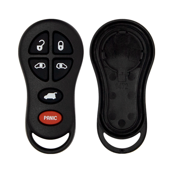 For Chrysler 6-Button Keyless Entry Remote Shells #1764
