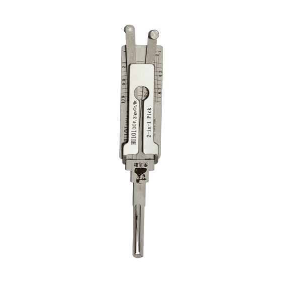Original Lishi 2 in 1 10-Cut for Ford-Jaguar HU101 V.3 Ign/Dr/Bt #L1048