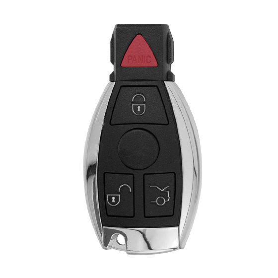 For Mercedes-Benz 2010-2014 4-Button IYZ-3312 w/Trunk HU64 Blade 315Mhz Fobik Smart Key #281