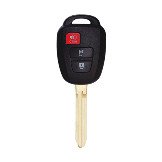 For Toyota 3-Button HYQ12BDM NON-Chip Remote Head Key #473