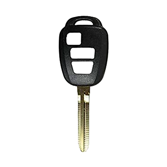 For Toyota New Style 3-Button Heavy Duty Remote Head Key Shells #1588