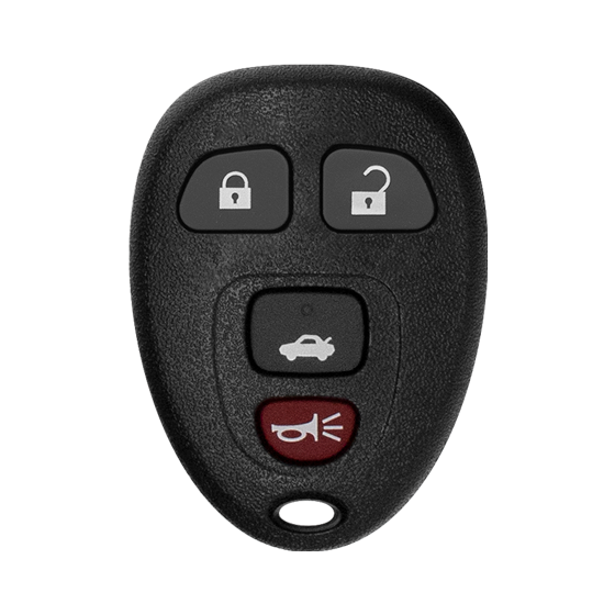 For GM 2006-2016 4-Button OUC60270-OUC60221 w/Trunk Keyless Entry Remote Shells #1822