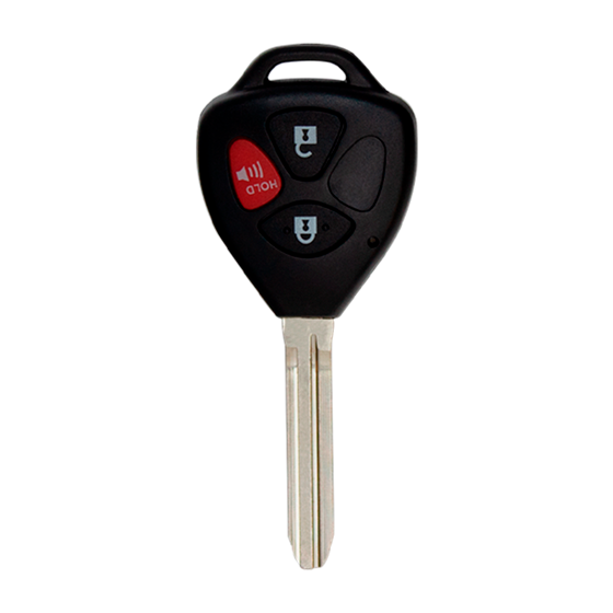 For Toyota Matrix-Venza 2010-2015 3-Button GQ4-29T (PN:89070-02640) G-Chip 315Mhz Remote Head Key #471