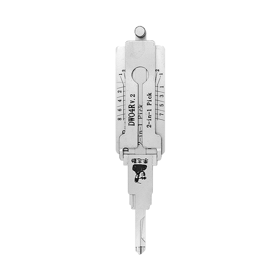 Original Lishi 2 in 1 for GM-Chevy-Suzuki DW04R-DW05R (Anti-Glare)