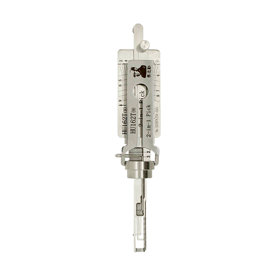 Original Lishi 2 in 1 9-Cut for VW-Audi HU162T (9) V.3 Side Cuts Ignition #L1061