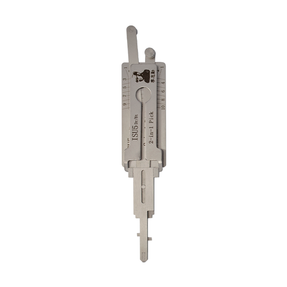 Original Lishi 2 in 1 10-Cut for Isuzu NPR/Mitsubishi Fuso Trucks ISU5-B113 Dr/Bt #L1082