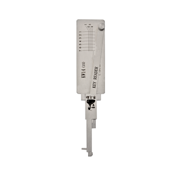 Original Lishi 2 in 1 for Kawasaki Motorcycles KW14-KA34-KM12 (Anti-Glare)