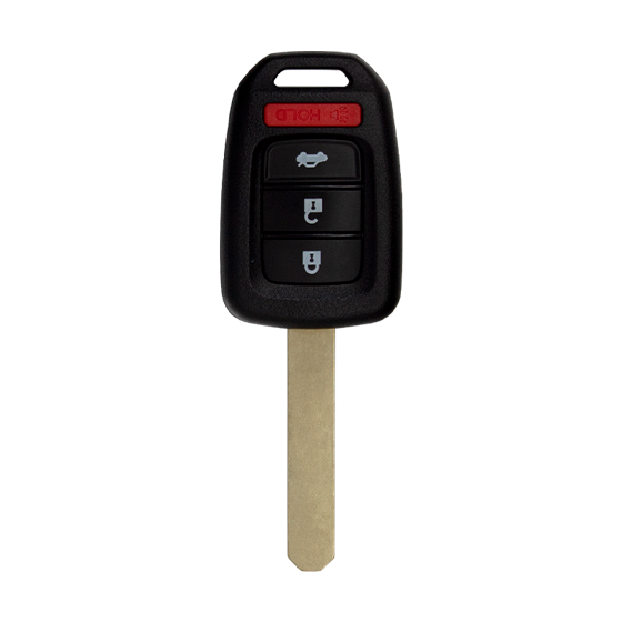 For Honda Accord-Civic 2016-2018 4-Button MLBHLIK6-1TA (PN:35118-T2A-A60) w/Trunk Philips 47 Hitag 3 433Mhz Remote Head Key (S) #156