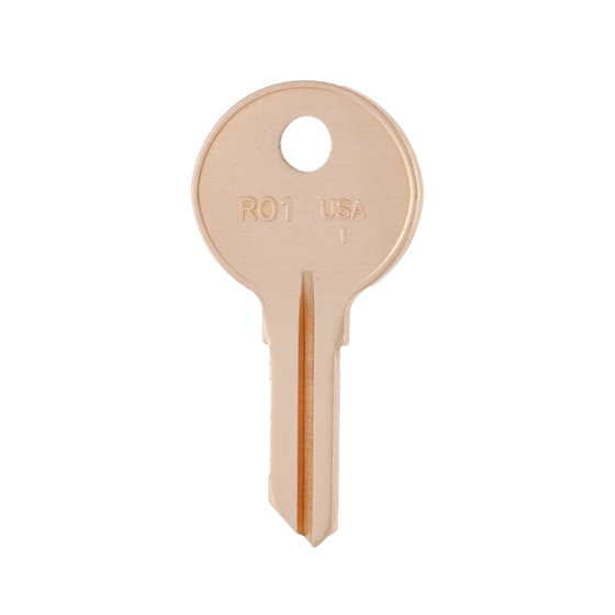 Ilco 50-Pack RO1­BR  NCL  AE00001580  Residential Metal Head Key #2253