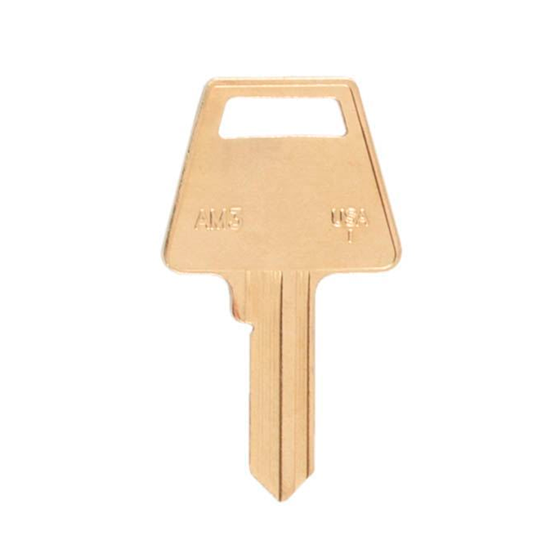 Ilco 50-Pack AM3­BR  AMERICAN  AE00001720  Residential Metal Head Key #2260