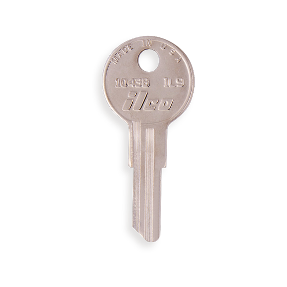 Ilco 10-Pack 1043B­IL9  ILLINOIS  AL00302622  Residential Metal Head Key #2301