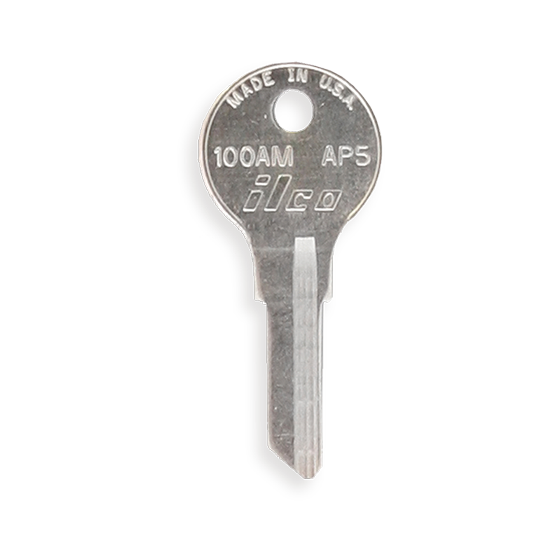 Ilco 10-Pack 100AM­AP5 CHICAGO  (41AM    F41M  AL2529608B  Residential Metal Head Key #2297
