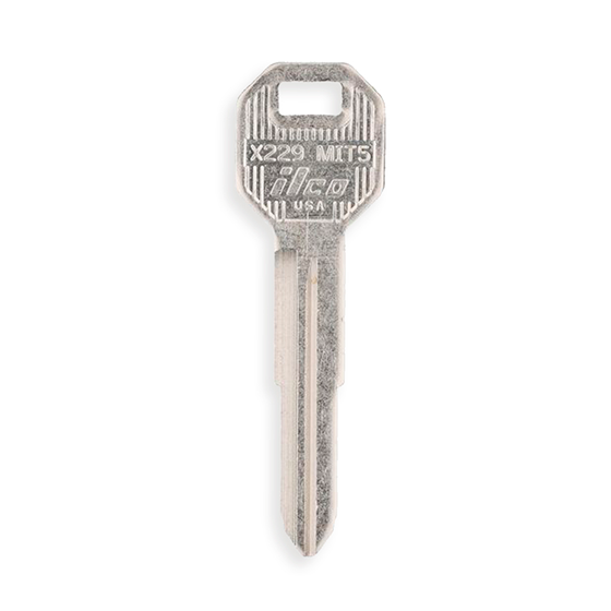 Ilco 10-Pack X229­MIT5  For Mitsubishi VALET  AF01517002 Mechanical Metal Head Key #2386