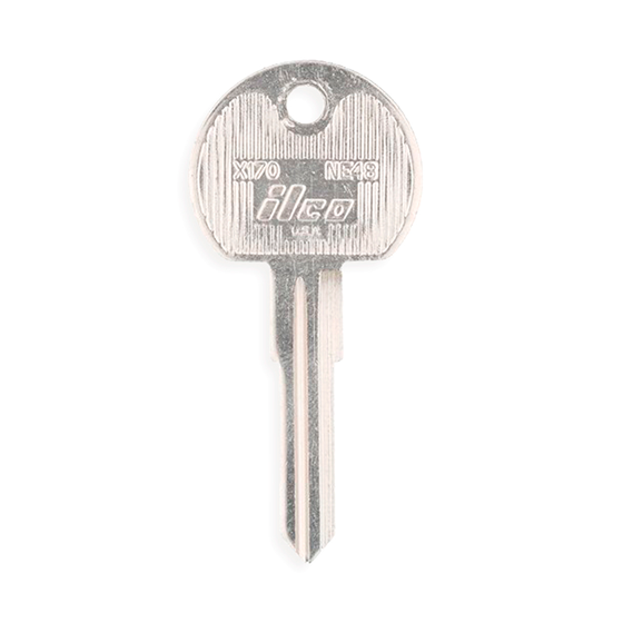 Ilco 10-Pack X170­NE48  For Ford  CARGO IGN. AF00004542 Mechanical Metal Head Key #2385