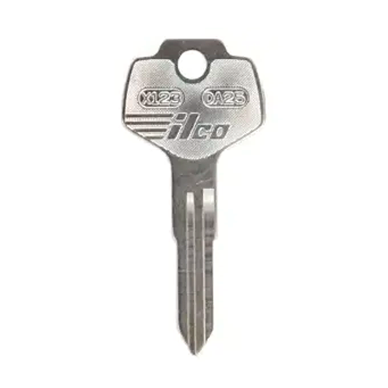 Ilco 10-Pack X123­DA25  For Nissan AF00007372 Mechanical Metal Head Key #2380
