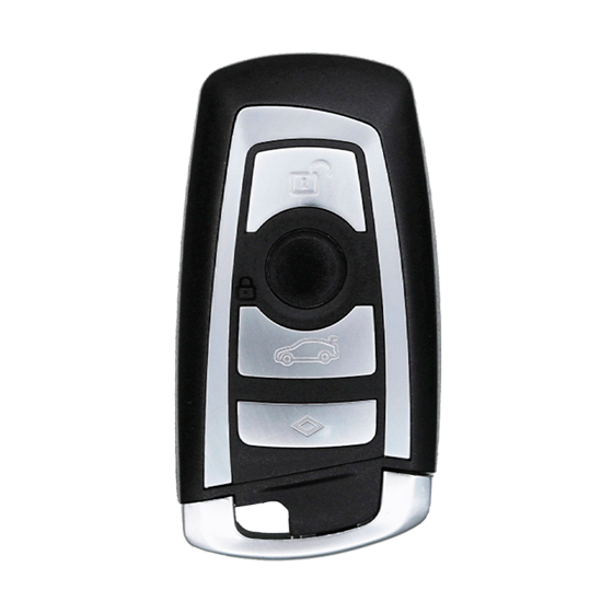 For BMW CAS4 4-Button (Silver)YGOHUF5767 (PN:9312540-04) FEM PROX 434Mhz Smart Key (S) #286