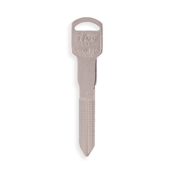 Ilco 10-Pack P1106­B86 G.M AL01616002 Mechanical Metal Head Key #2339