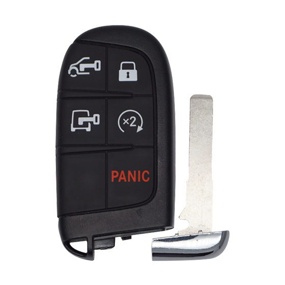For RAM ProMaster 2022-2023 5-Button M3N-40821302 (PN:7FF25LXHAB) w/RS 433Mhz Smart Key #2545