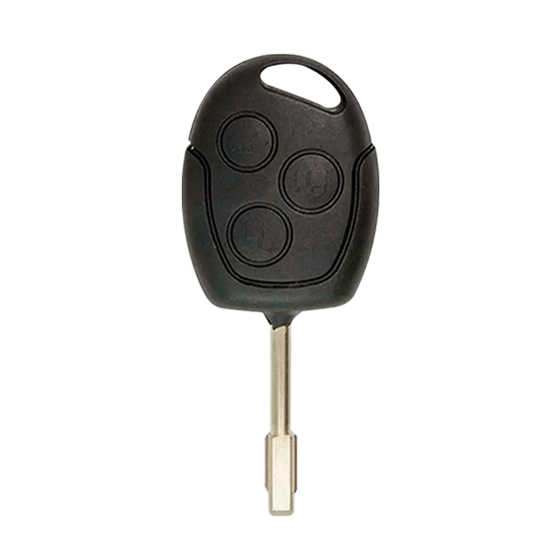 For Ford Fiesta 2011-2018/Transit 2010-2014 3-Button KR55WK47899 Rotunda (PN:164-R8042) HU101 Blade Tex 4D-63 80-Bit 315Mhz Remote Head Key (S) #123