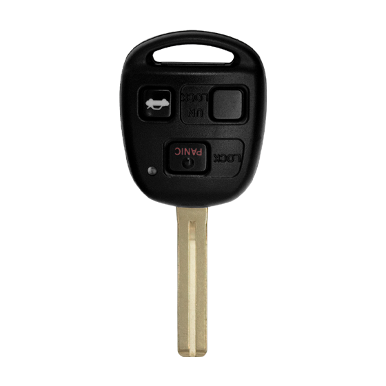 For Lexus 3-Button HYQ12BBT SHORT Blade w/Trunk 4D-67 Chip PANIC Remote Head Key #167