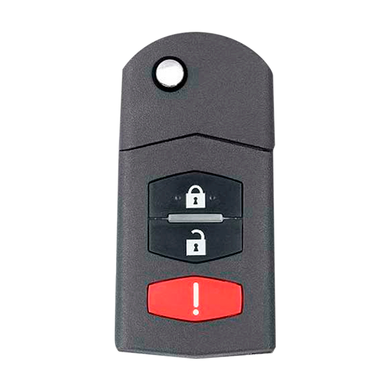 For Mazda 3-Button 0UCG80-335A-A Remote Flip Key #110