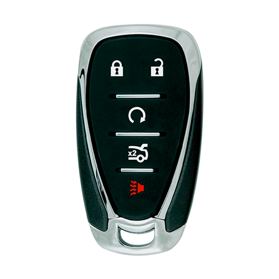 For Chevrolet 5-Button HYQ4EA /HYQ4AA w/Trunk & RS HU100 Blade Smart Keys Shells #1701