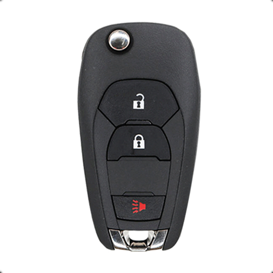 For Chevrolet LXP-3-ButtonT003 Remote Flip Key #236