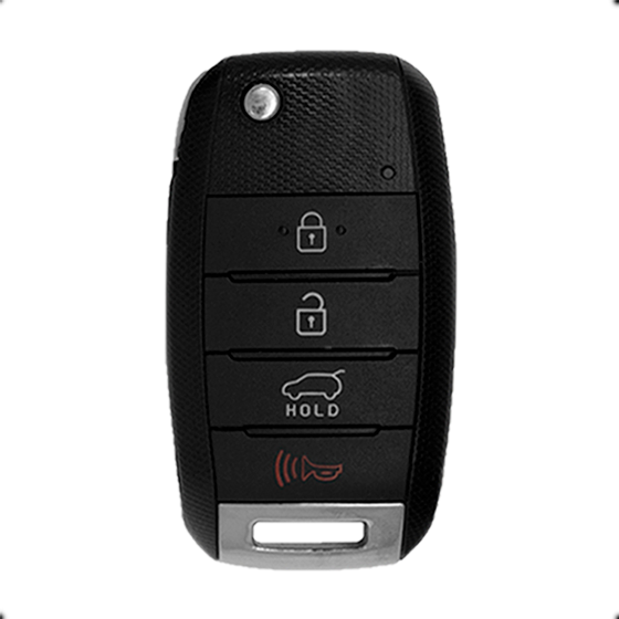 For KIA Sorento 2014-2015 4-Button TQ8-RKE-3F05 (PN:95430-1U500) w/Trunk 46 Chip 315Mhz Remote Flip Key (E ) #412