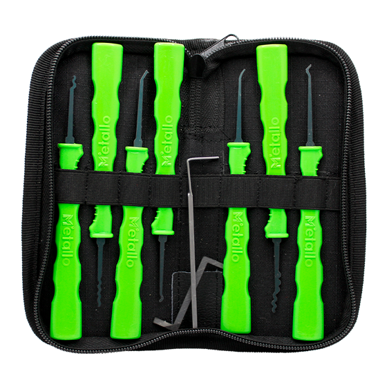 Metallo 9 pcs Lock Pick Set (M)