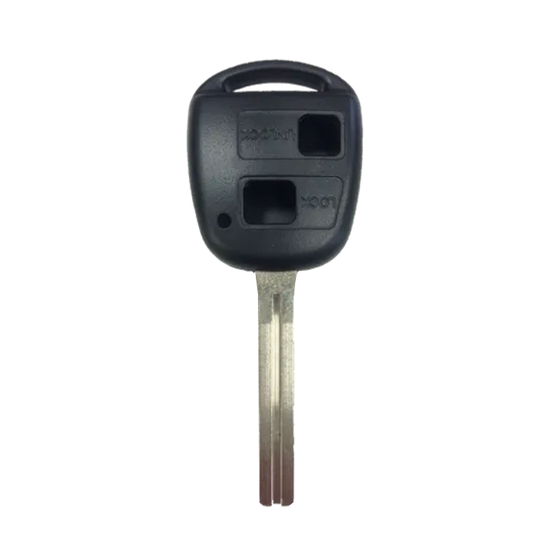 Metallo PREMIUM For Lexus TOY40 2-Button LONG Blade Remote Head Key Shells (T) #1594