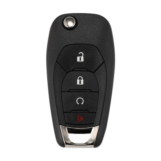 For Chevrolet 4-Button LXP-T004 (PN:13530746) w/RS Remote Flip Key #238