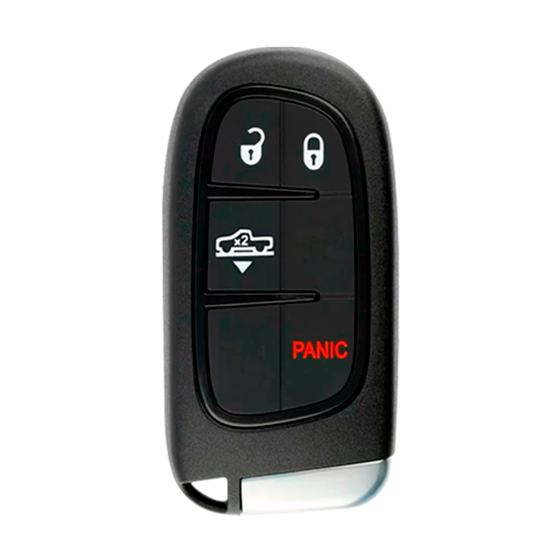 For Dodge RAM 2013-2018 4-Button GQ4-54T (PN:68159656AF) w/Air Suspension 433Mhz Smart Key #50