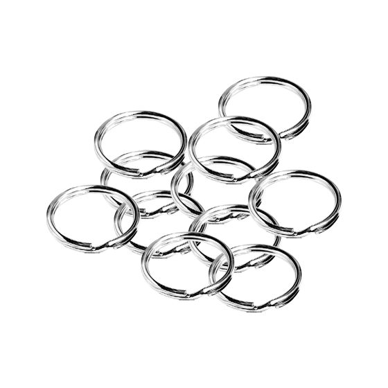 500-Pack Key ring 3/4" give away (R )
