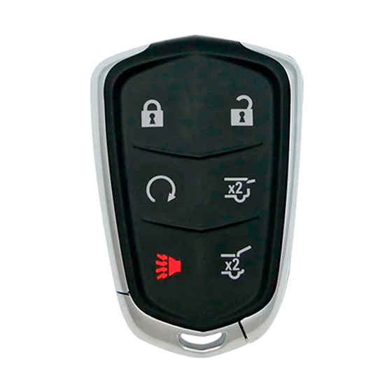 For Cadillac Escalade 2015-2020 6-Button HYQ2AB (PN:13580812) w/Hatch & RS 46 Hitag 2, NCF2951E 315Mhz Smart Key (S) #245