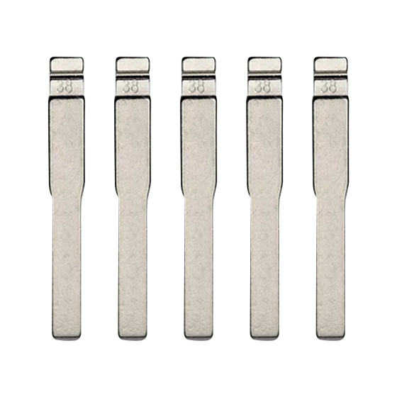 5-Pack HU101 For Xhorse Remotes Flip Key Blade w/Roll Pins