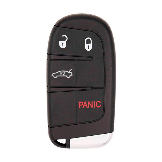 For Chrysler-Dodge-Jeep 4-Button M3N40821302 w/Trunk Smart Keys Shells #1679