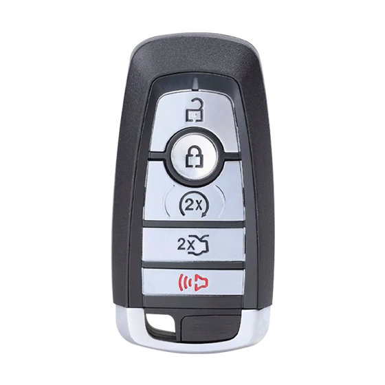 Metallo PREMIUM For Ford 5-Button M3N-A2C93142300 PROX w/RS & Trunk Smart Keys Shells (T) #1698