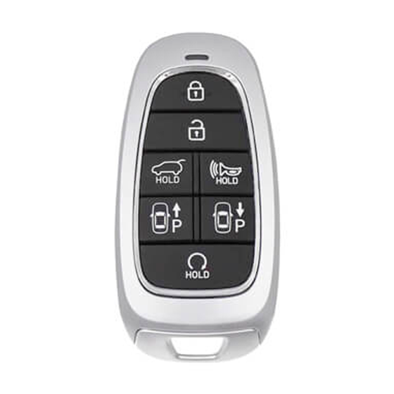 For Hyundai Palisade 2023-2025 7-Button TQ8-FOB-4F28 (PN:95440-S8600) w/Park Assist 47 Chip Hitag 3 433Mhz Smart Key (E) #508