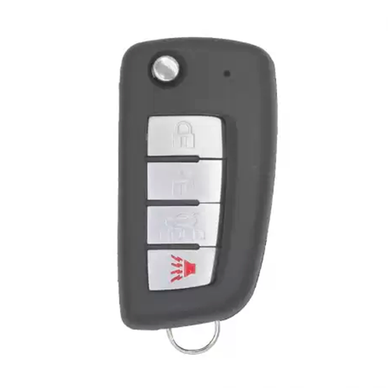 For Nissan Rogue 4-Button FOB Flip Key Shells #1706