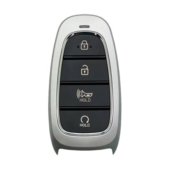 For Hyundai Santa Fe 2021-2023 4-Button TQ8-FOB-4F26 (PN:95440-S2500) w/RS 47 Chip Hitag 3 433Mhz Smart Key (E) #501